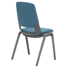 Посетителски стол LIMBER - син