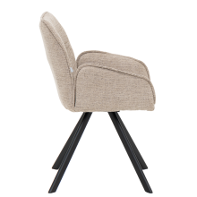 Трапезен стол ULSAN - бежов L64 Трапезен стол ULSAN - бежов L64