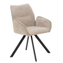 Трапезен стол ULSAN - бежов L64 Трапезен стол ULSAN - бежов L64