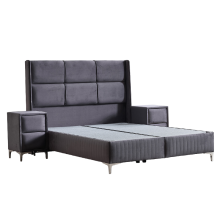 Тапицирана спалня с матрак BELLA 180 x 200 - графит 29