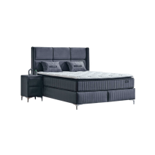 Тапицирана спалня с матрак BELLA 180 x 200 - графит 29