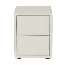 Нощно шкафче за спалня PERRY LUX - крем 01