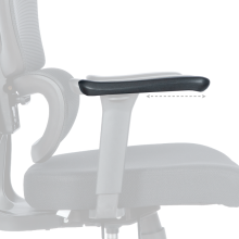 Ергономичен стол Carmen 7591 - черен