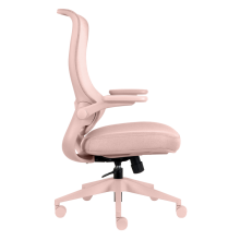 Ергономичен стол BAKU - светлорозов