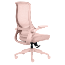 Ергономичен стол BAKU - светлорозов