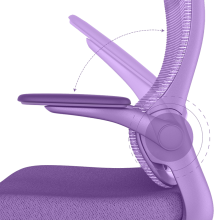 Ергономичен стол BAKU - лилав