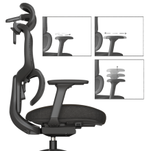 Ергономичен стол LERIK - черен