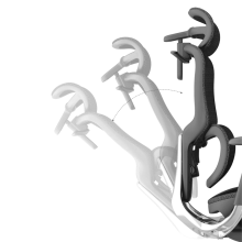 Ергономичен стол LERIK - черен