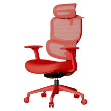 Ергономичен стол JULFA - червен