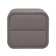 Нощно шкафче за спалня HUGO - сив 29