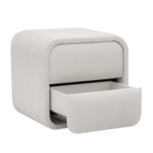 Нощно шкафче за спалня HUGO - перла SY