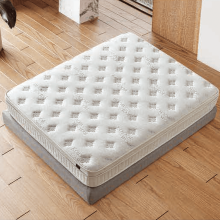 Тапицирана спалня с матрак HUGO 140 x 200 - перла SY Тапицирана спалня с матрак HUGO 140 x 200 - перла SY