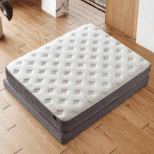 Тапицирана спалня с матрак HUGO 180 x 200 - сив 29