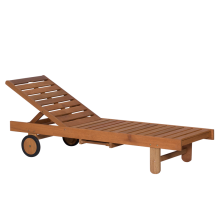 Дървен шезлонг ALMA