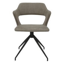 Трапезен стол RAPLA - сив 108