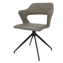 Трапезен стол RAPLA - сив 108