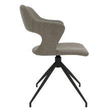 Трапезен стол RAPLA - сив 108