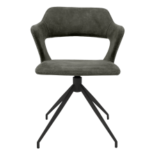 Трапезен стол RAPLA - тъмносив 09