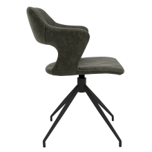 Трапезен стол RAPLA - тъмносив 09