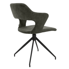 Трапезен стол RAPLA - тъмносив 09