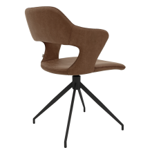 Трапезен стол RAPLA - кафяв 16