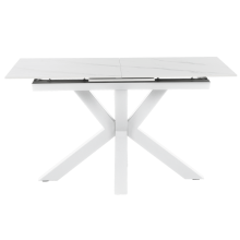 Разтегателна трапезна маса STARGARD - бял 02