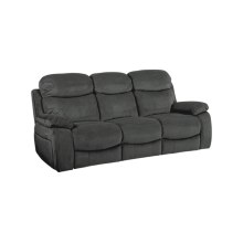 Диван - тройка с електрически релакс механизъм SELENA LUX - тъмносив 457