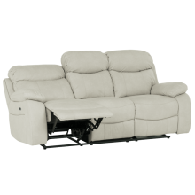Диван - тройка с електрически релакс механизъм SELENA LUX - крем 101