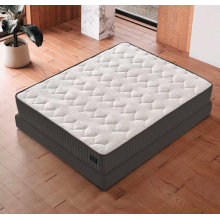 Тапицирана спалня с матрак MOONLIGHT 180 x 200 - сив 190