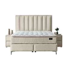 Тапицирана спалня с матрак MINI MOONLIGHT 140 х 200 - бежов 02