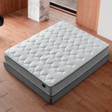 Тапицирана спалня с матрак MINI MOONLIGHT 160 х 200 - сив 620