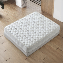 Тапицирана спалня с матрак NOVA 140 х 200 - перла SY