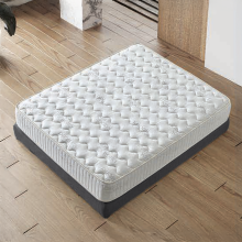 Тапицирана спалня с матрак NOVA 160 x 200 - сив 18