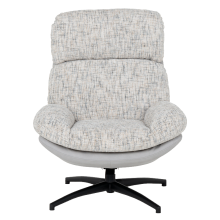 Кресло с табуретка ELVAS - крем