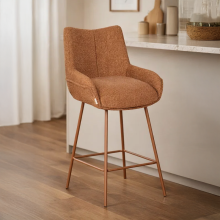 Бар стол WARNES - канела