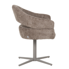 Трапезен стол VELASCO  - тъмнокафяв MC