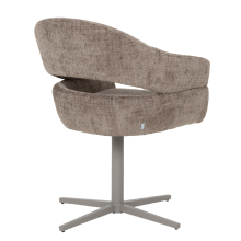 Трапезен стол VELASCO  - тъмнокафяв MC