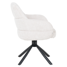 Трапезен стол BANGOR - крем