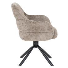 Трапезен стол BANGOR - кафяв