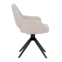 Трапезен стол HEREFORD - крем