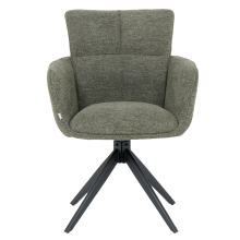 Трапезен стол GILES - тъмнозелен