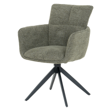 Трапезен стол GILES - тъмнозелен