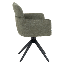 Трапезен стол GILES - тъмнозелен