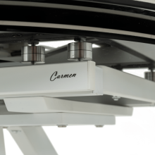 Разтегателна трапезна маса BOLKOW - бял 02