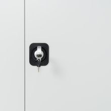 Метален шкаф Carmen CR-1003 J - сив