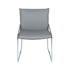 Посетителски стол Carmen 1144 - сив