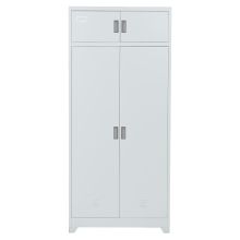 Метален шкаф Carmen CR-1229 J - сив