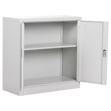 Метален шкаф CARMEN CR-1233 J - сив