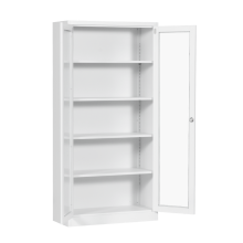 Метален шкаф Carmen CR-1238 E J - бял