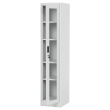 Метален шкаф Carmen CR-1001 J - сив